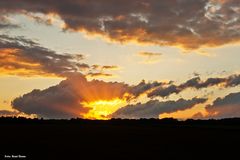 Sonnenuntergang bei Bad Bevensen