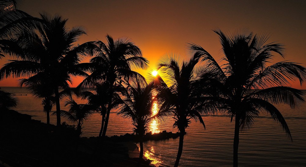 Sonnenuntergang bei Campeche