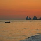 Sonnenuntergang bei Capri