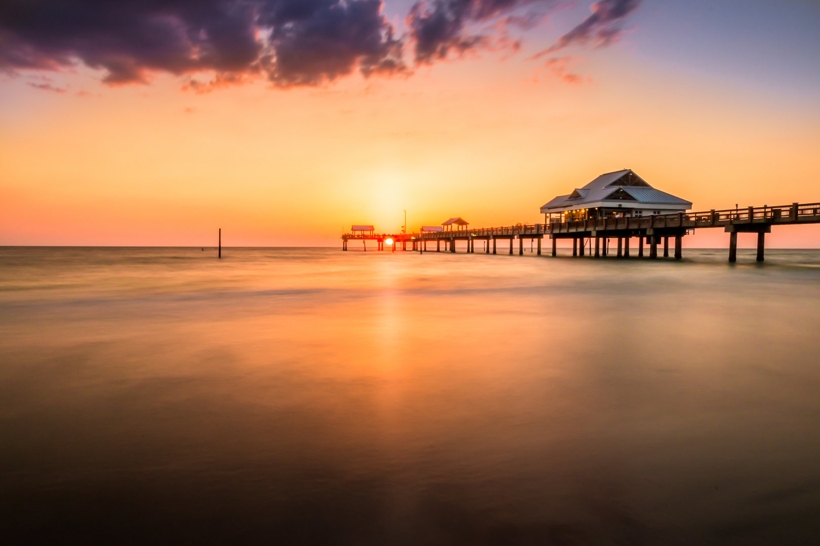 Sonnenuntergang bei Clearwater Florida