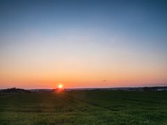 Sonnenuntergang bei Dasing