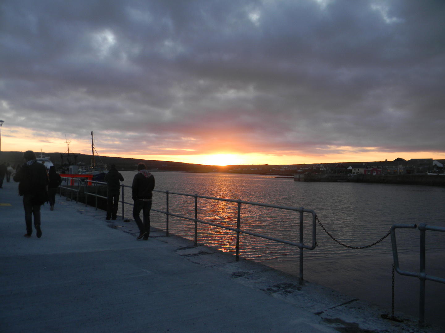 Sonnenuntergang bei den Aran Islands