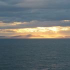 Sonnenuntergang bei den Orkney Inseln