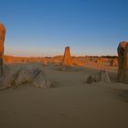 Sonnenuntergang bei den Pinnacles, Nambung National Park