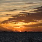 Sonnenuntergang bei Digue de la mer