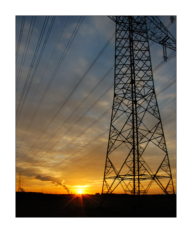 Sonnenuntergang bei Dormagen 03