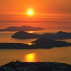 Sonnenuntergang bei Dubrovnik