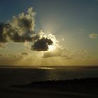 Sonnenuntergang bei Dune de Pyla in Bordeaux