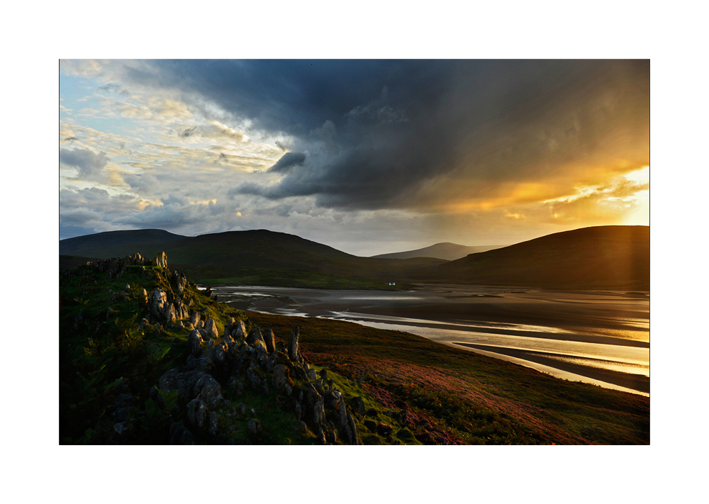 Sonnenuntergang bei Durness