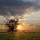 Sonnenuntergang bei Eissel