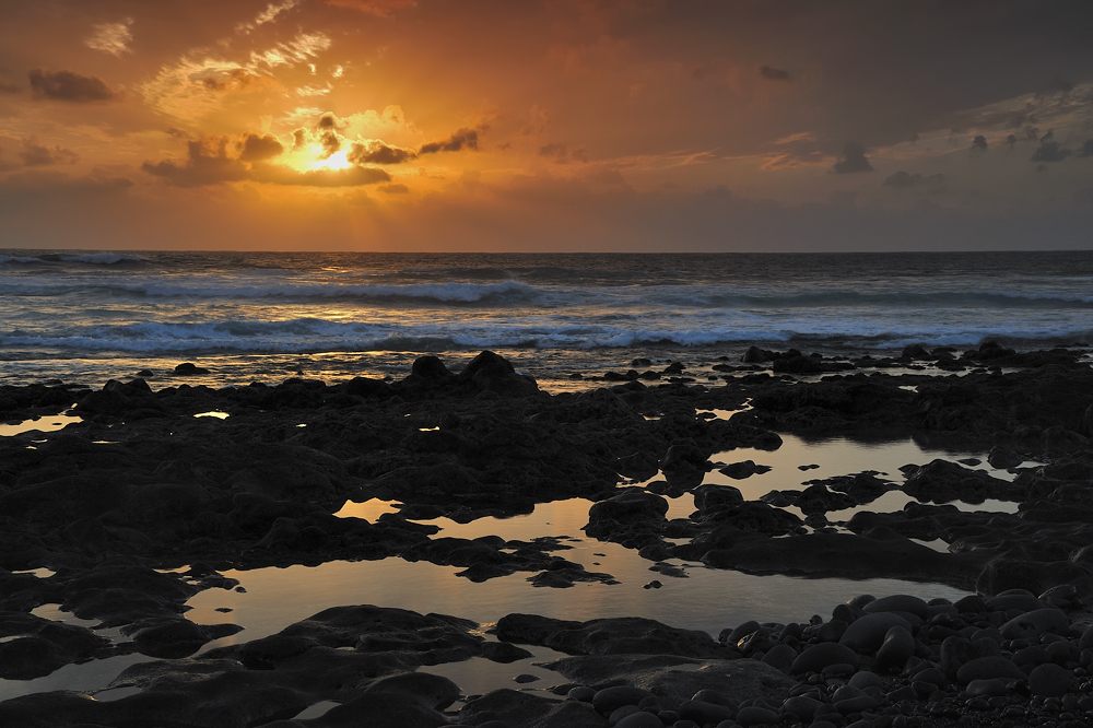 *Sonnenuntergang bei El Golfo*