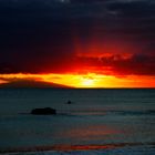 Sonnenuntergang bei El Hiero, La Gomera