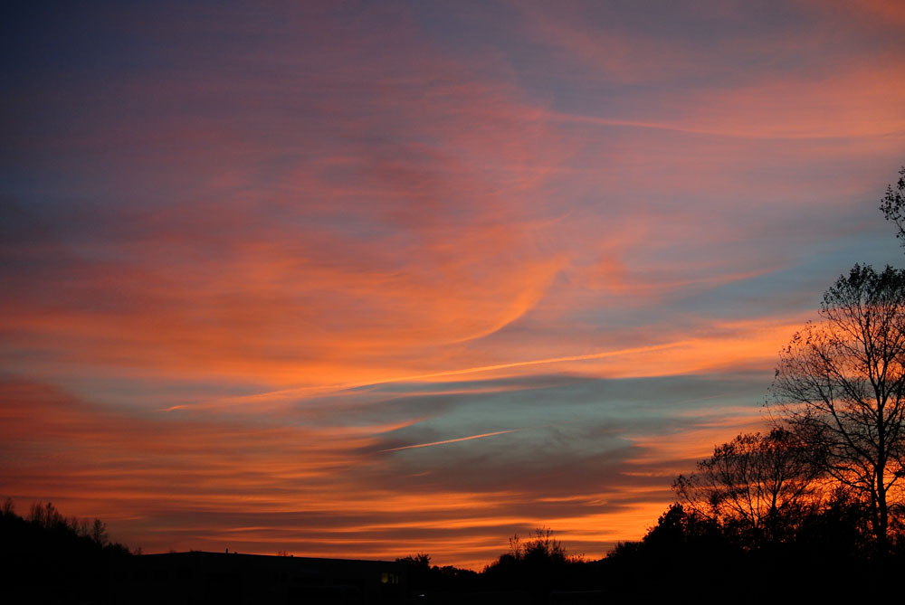 Sonnenuntergang bei Empelde #2