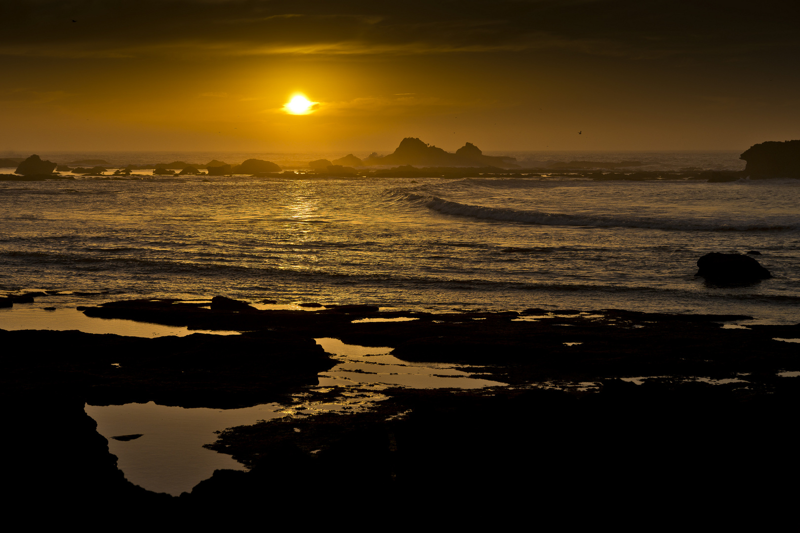 Sonnenuntergang bei Essaouira - 1