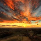 Sonnenuntergang bei Föhnwetterlage