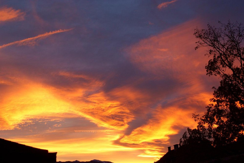 Sonnenuntergang bei Fön