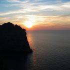 Sonnenuntergang bei Formentor