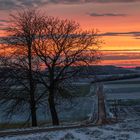 Sonnenuntergang bei Freihausen