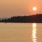 Sonnenuntergang bei Garda