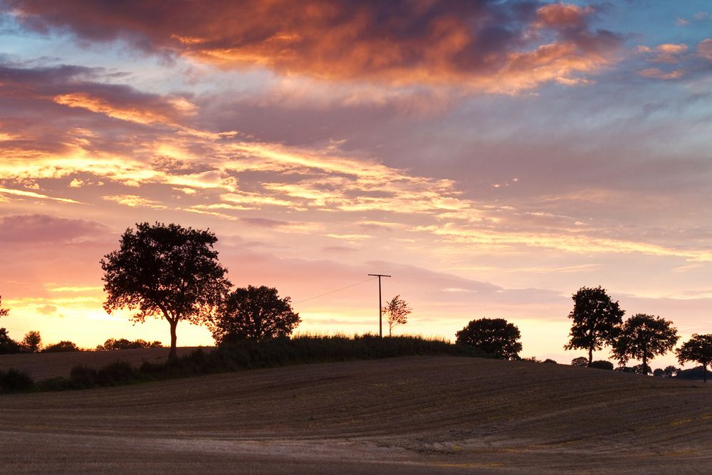 Sonnenuntergang bei Grömitz