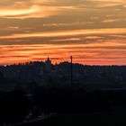 Sonnenuntergang bei Haag i.Obb