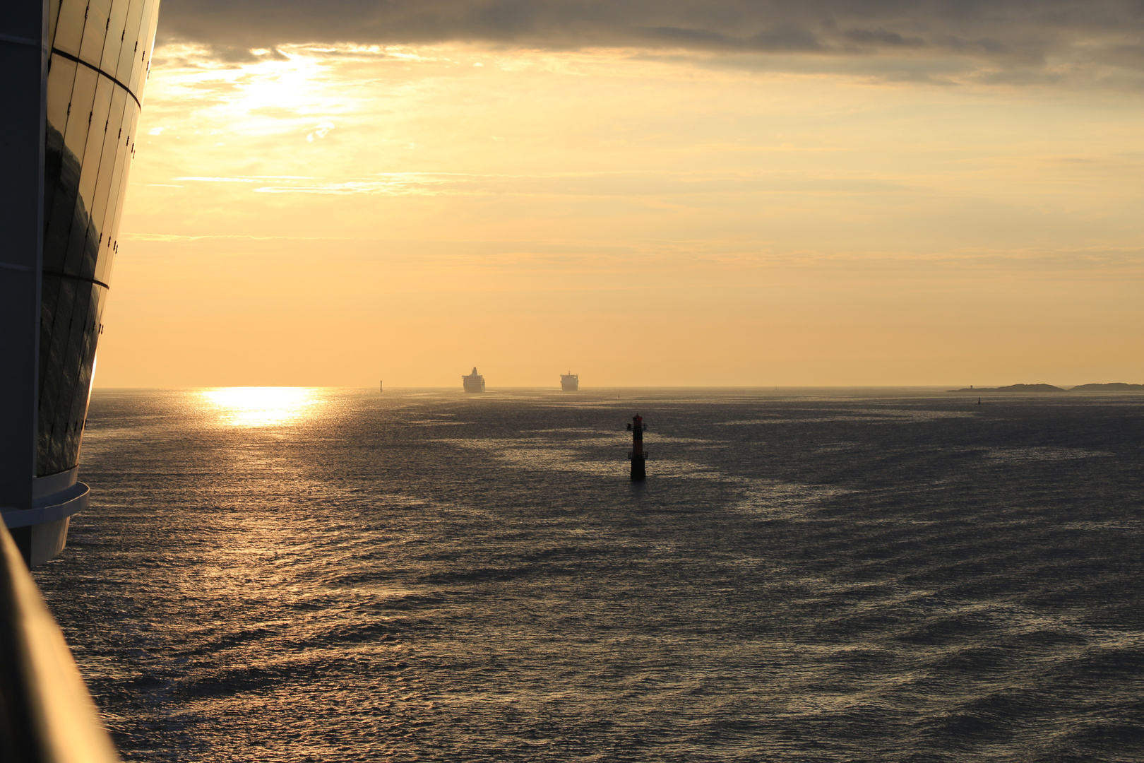 Sonnenuntergang bei Helsinki