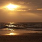 Sonnenuntergang bei Henne Strand