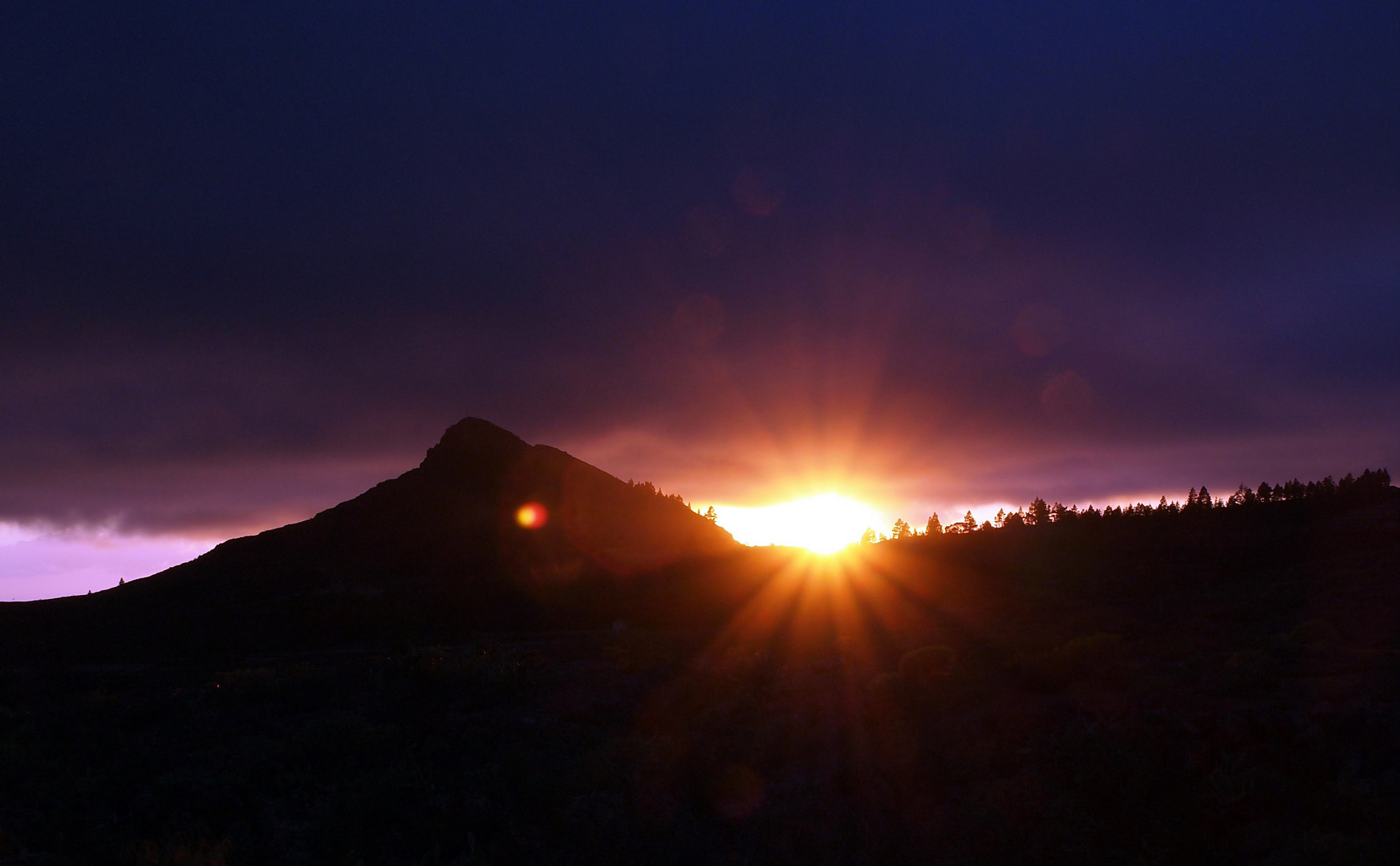 Sonnenuntergang bei Ifonche