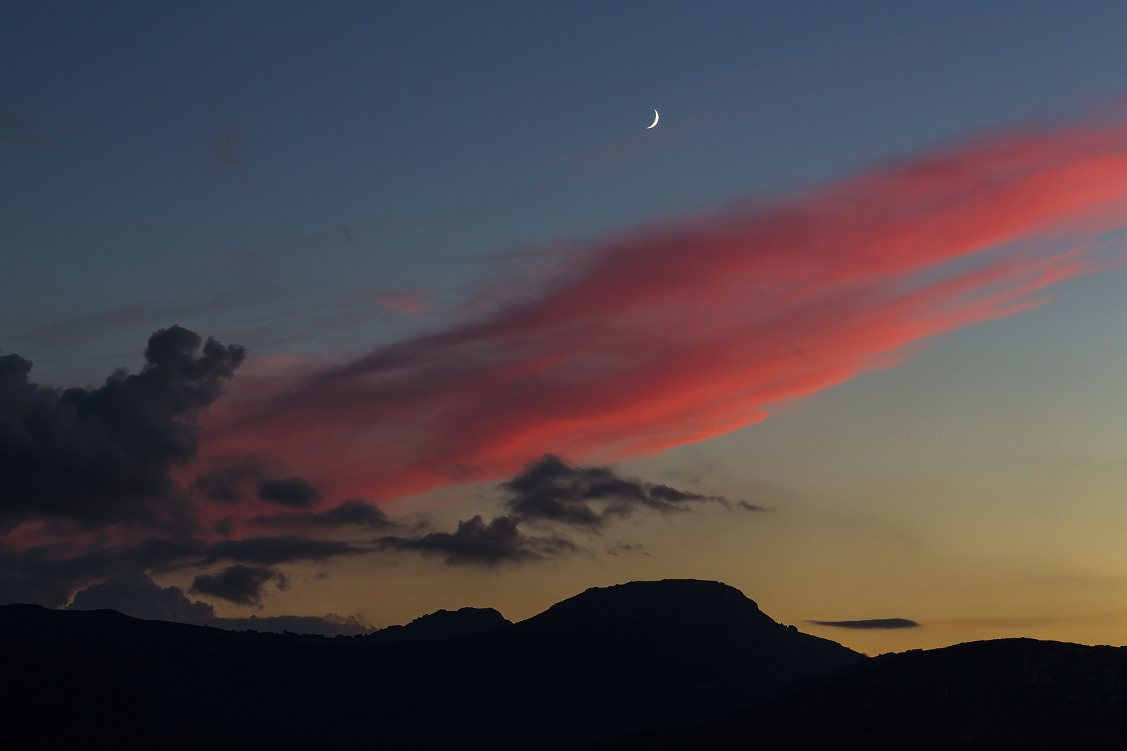 Sonnenuntergang bei Ile Rousse