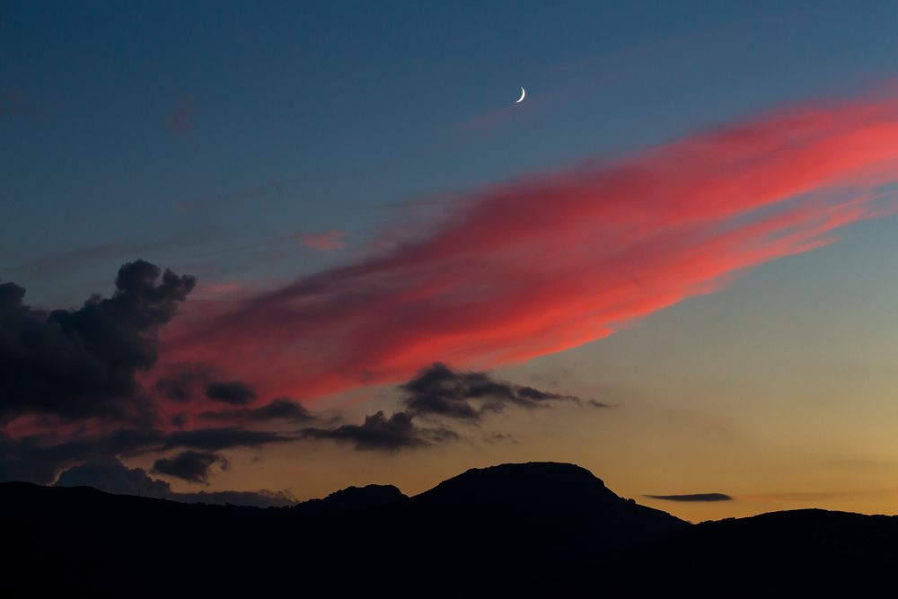 Sonnenuntergang bei Ile Rousse