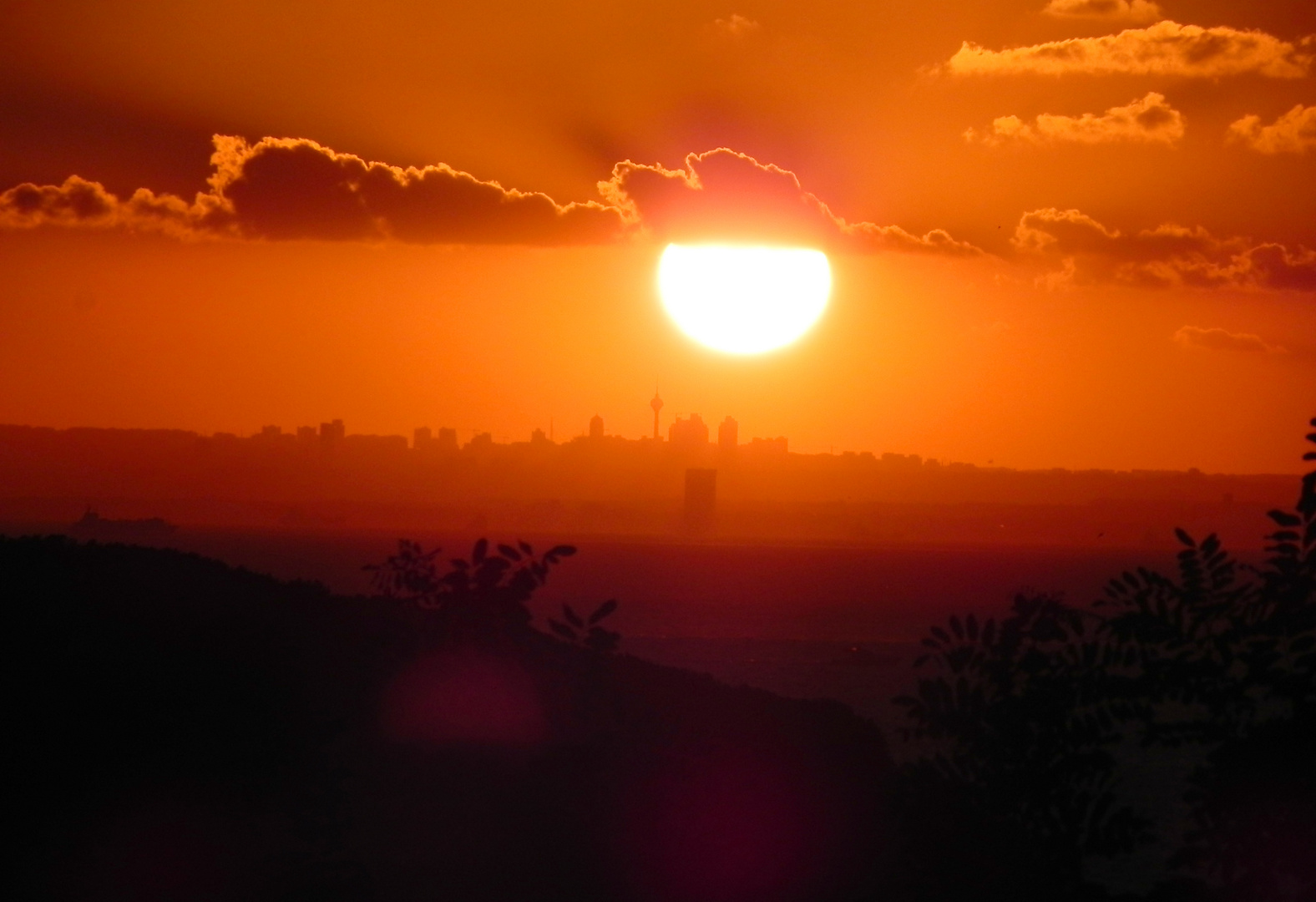 Sonnenuntergang bei Istanbul