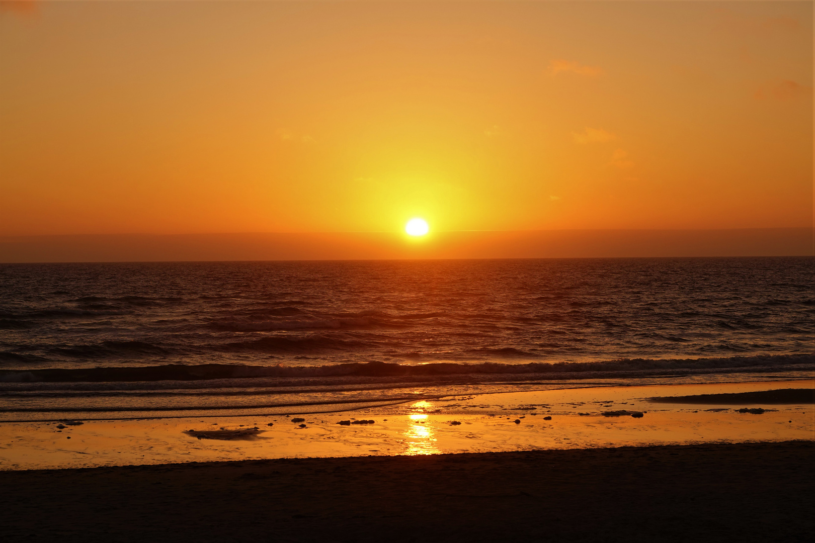 Sonnenuntergang bei Kampen (Sylt)