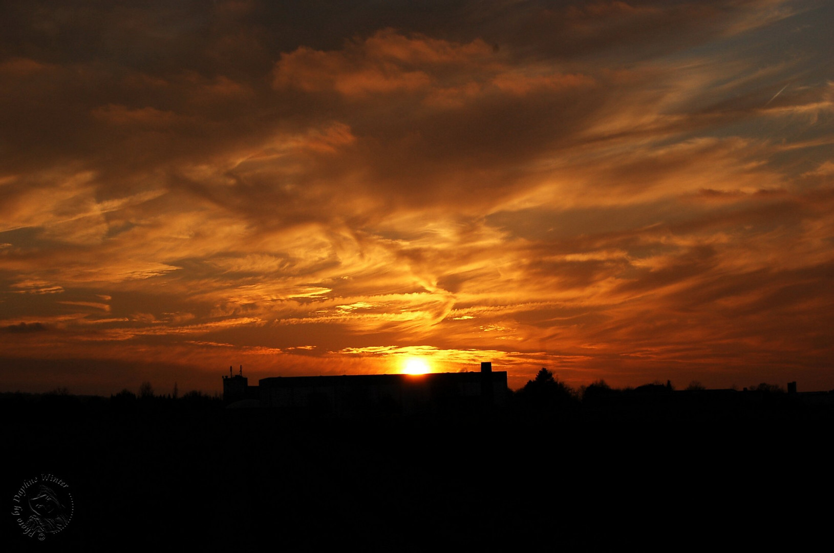 Sonnenuntergang bei Königslutter