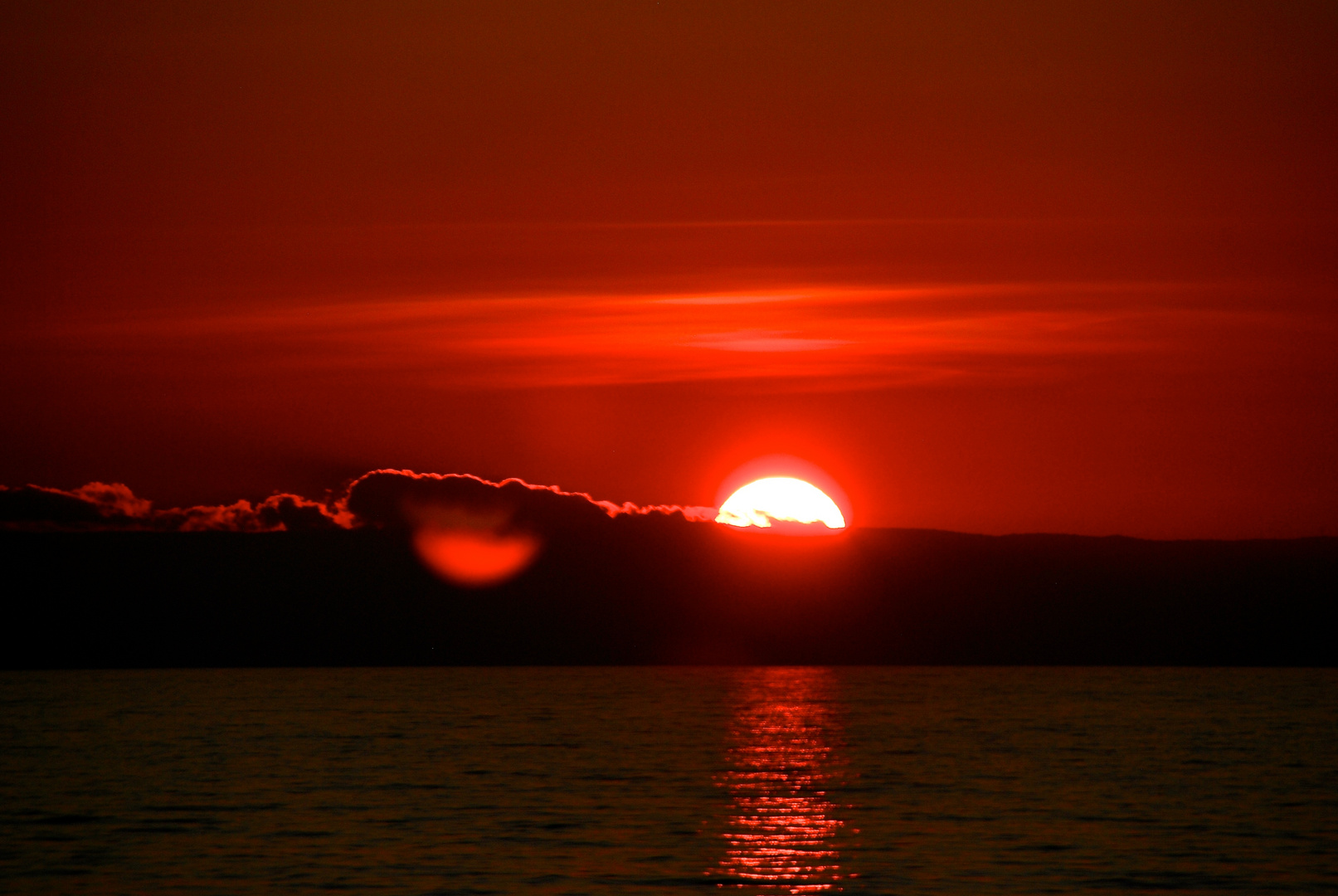 Sonnenuntergang bei Korfu