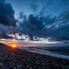 Sonnenuntergang bei Kühlungsborn