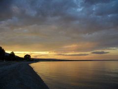 Sonnenuntergang bei Leptokaria