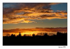 Sonnenuntergang bei Limberg