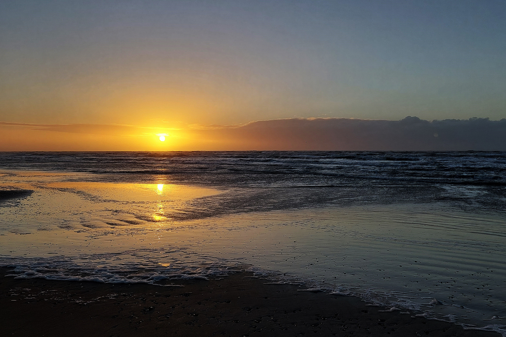 Sonnenuntergang bei Lökken