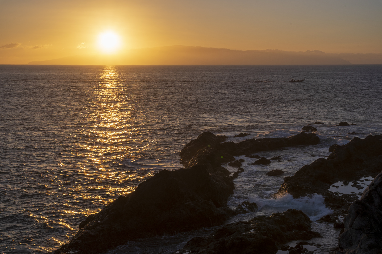 Sonnenuntergang bei Los Gigantes