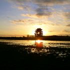 Sonnenuntergang bei Lüchow