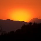 Sonnenuntergang bei Malaga