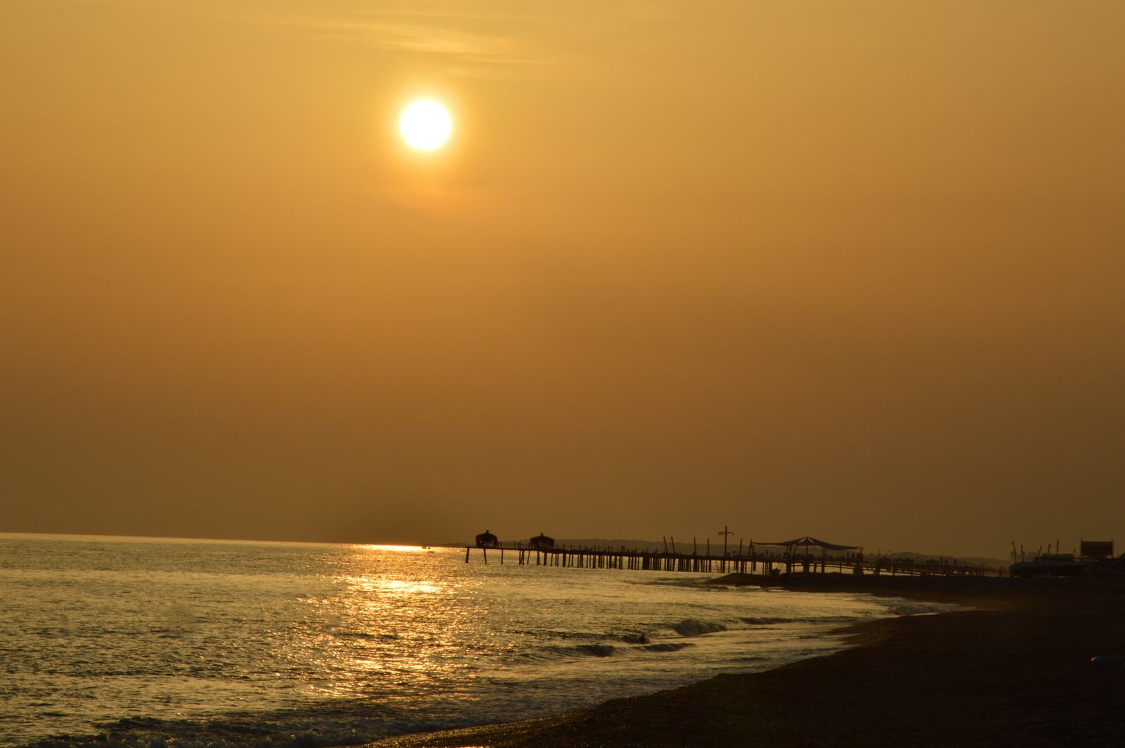 Sonnenuntergang bei Manavgat