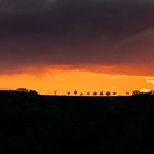 Sonnenuntergang bei Meißen 