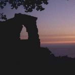Sonnenuntergang bei Monolithos ( Rhodos )