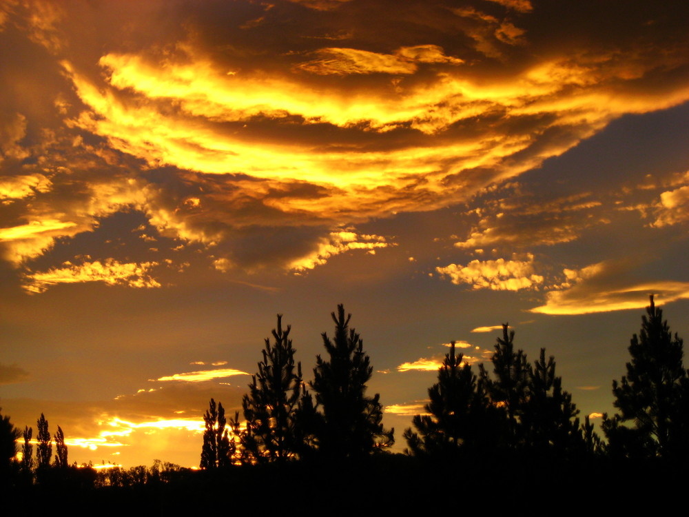 Sonnenuntergang bei Mount Cook