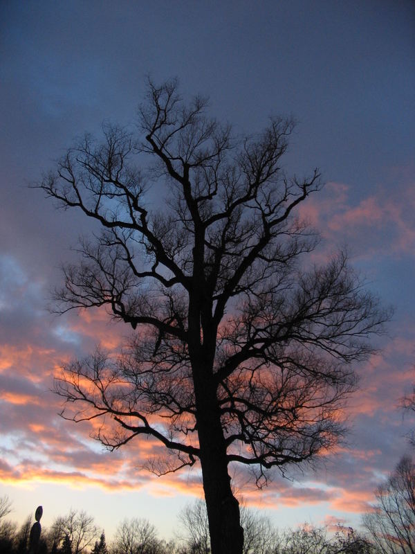 Sonnenuntergang bei Mühldorf