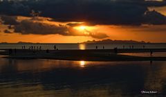 Sonnenuntergang bei Nathon auf Koh Samui