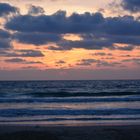 Sonnenuntergang bei Netanya (Israel)