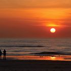 Sonnenuntergang bei Noordwijk