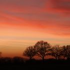 Sonnenuntergang bei Norderstedt